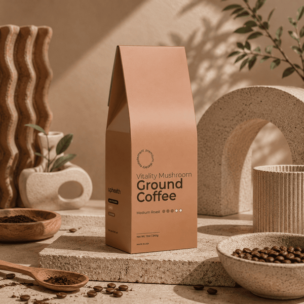 Vitality Mushroom Coffee (Medium Roast)