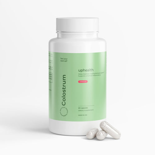 Colostrum Capsules label