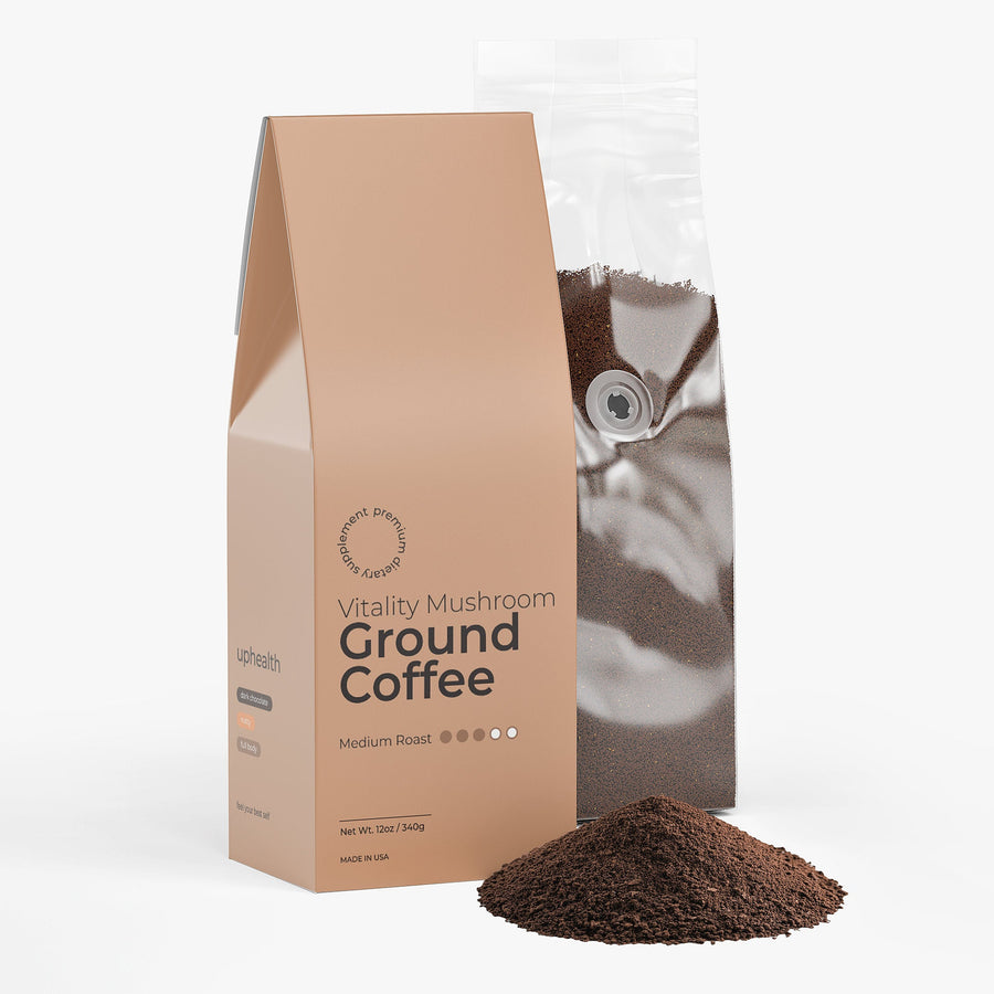 Vitality Mushroom Coffee (Medium Roast)