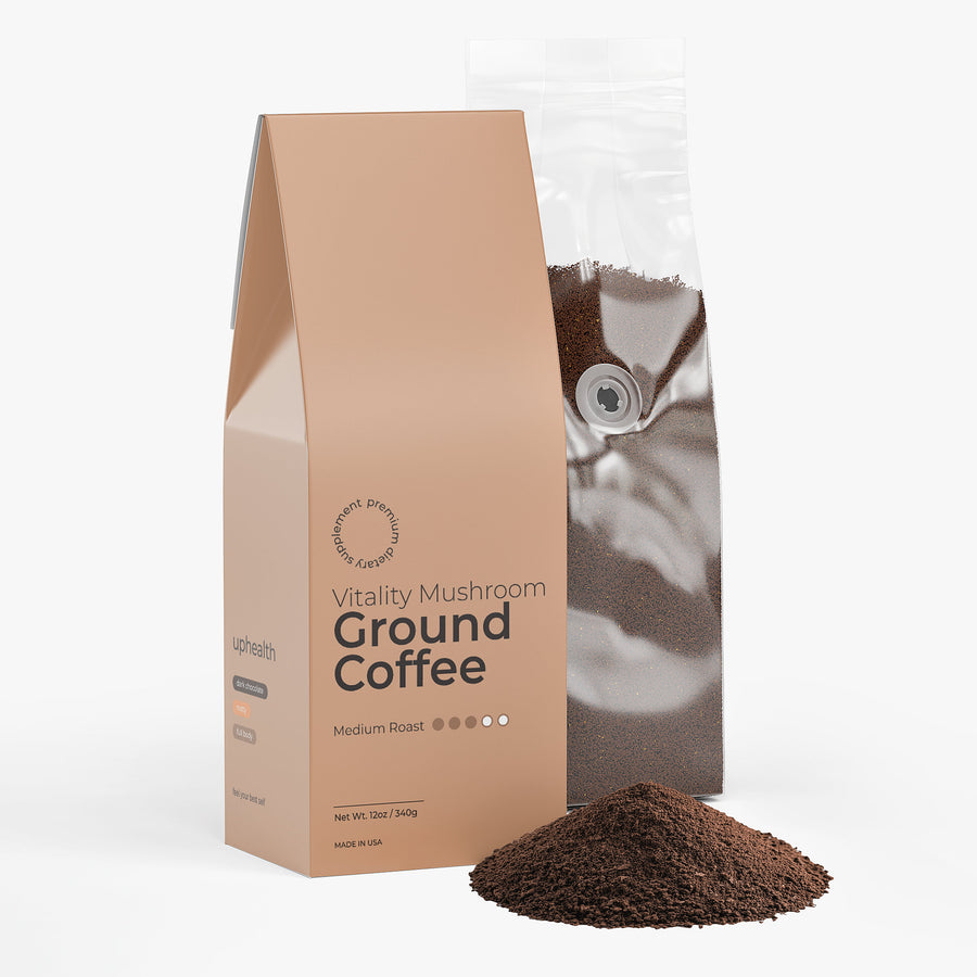 Vitality Mushroom Coffee (Medium Roast)