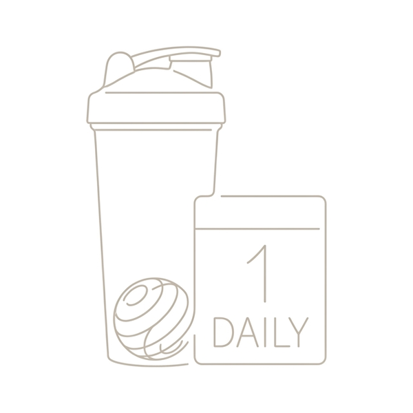 Line illustration: take it every day